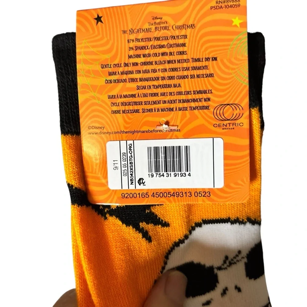 Disney The Nightmare Before Christmas Knee-High Socks Halloween OSFA NWT!